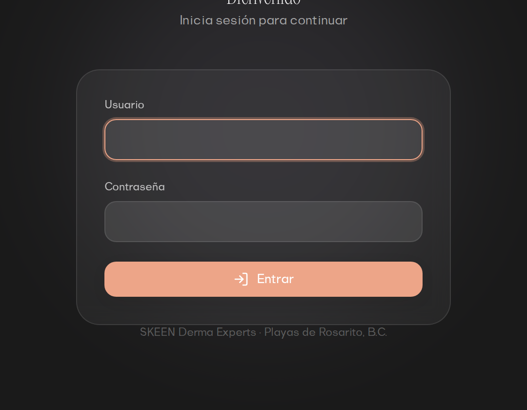 Así se ve la pantalla para entrar